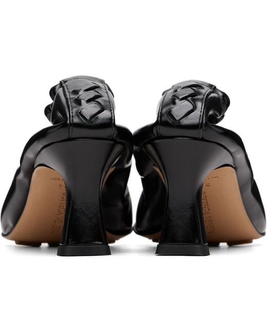 Bottega Veneta Black Sofia Heels