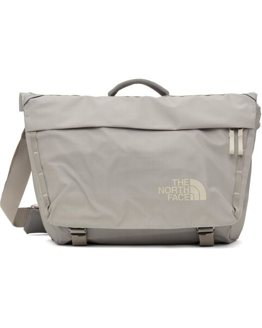 The North Face Gray Base Camp Voyager Messenger Bag for men