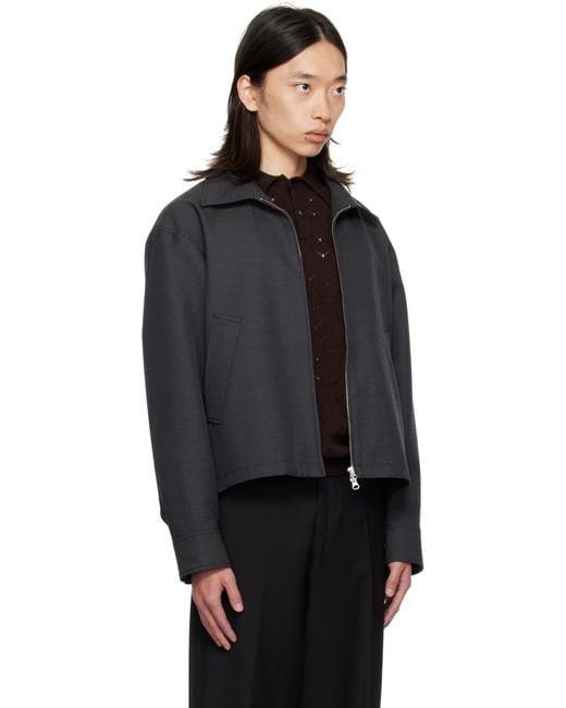 mfpen Black Mail Jacket for men