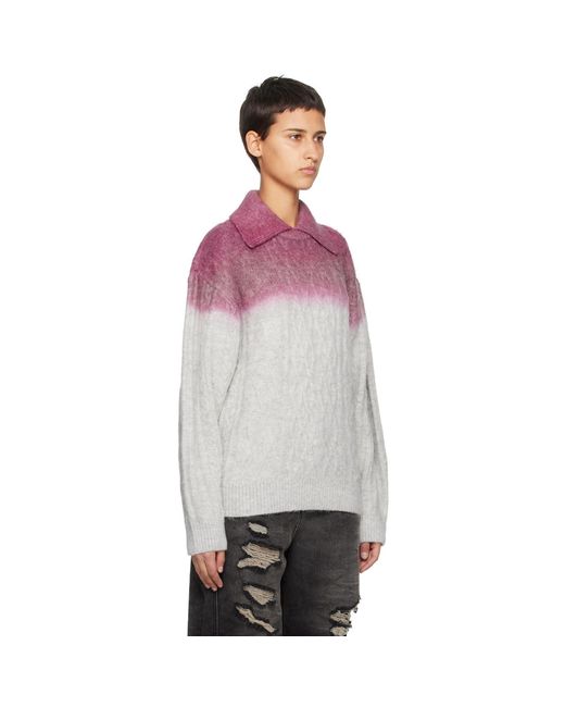 Pull Rowy Gris Adererror en coloris Gray