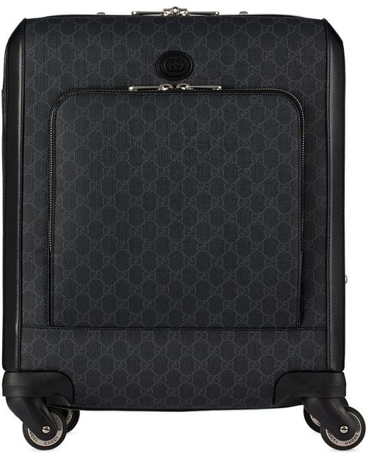 Gucci Black Small gg Suitcase for men
