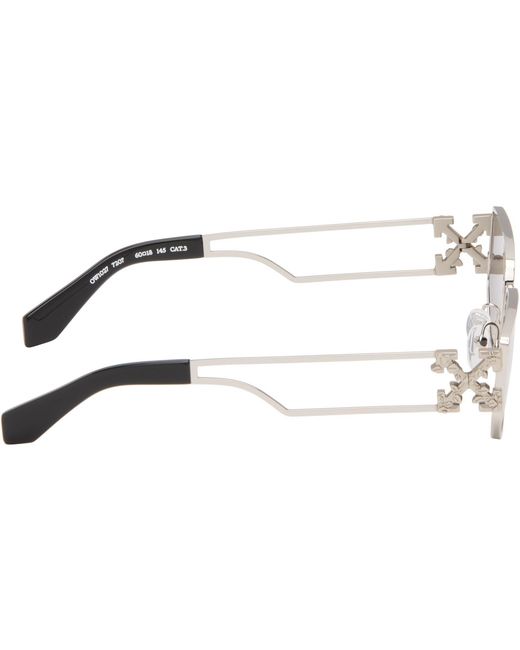 Off-White c/o Virgil Abloh Gray Allen Sunglasses for men
