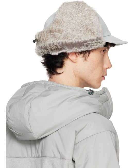 And Wander Gray Cordura 3L Boa Cap for men