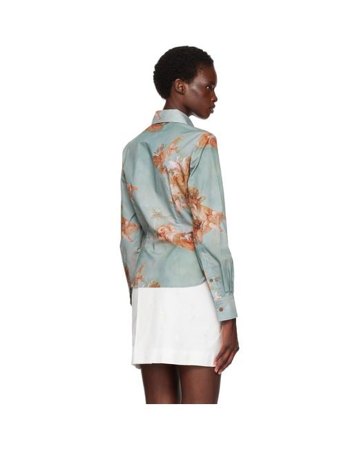 Vivienne Westwood Blue Violin Shirt