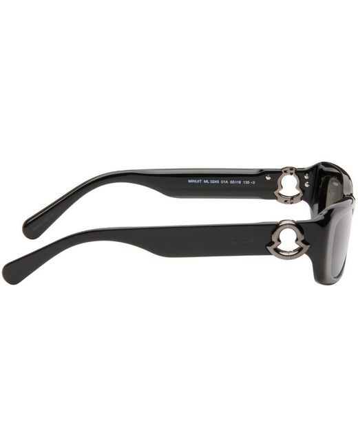 Moncler Black Minuit Sunglasses for men