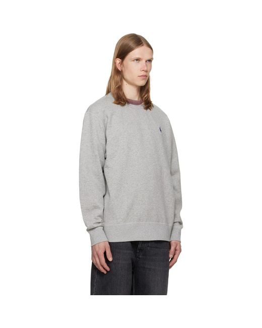Polo Ralph Lauren Gray 'The Rl Fleece' Sweatshirt for men