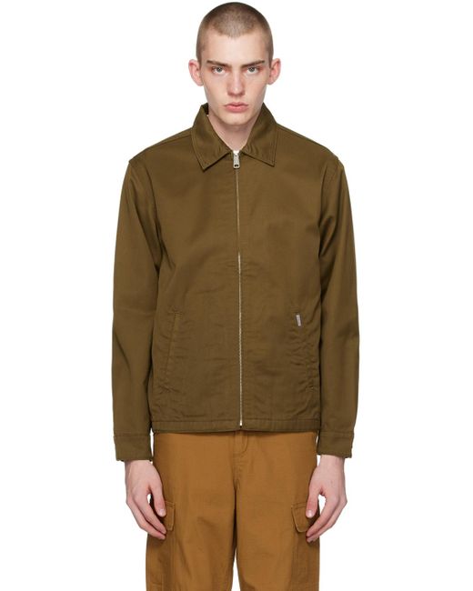 Carhartt Green Brown Modular Jacket for men