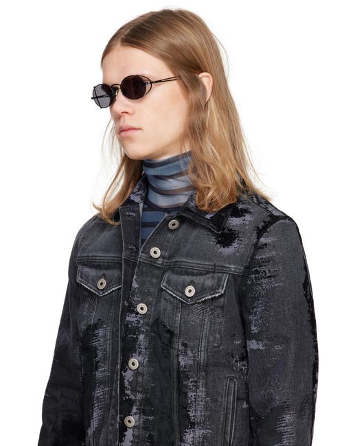 メンズ Jean Paul Gaultier ブラック 'The 55-3175' サングラス Black