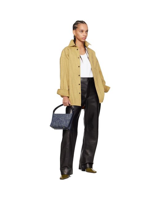 Bottega Veneta Blue Wallace Bag