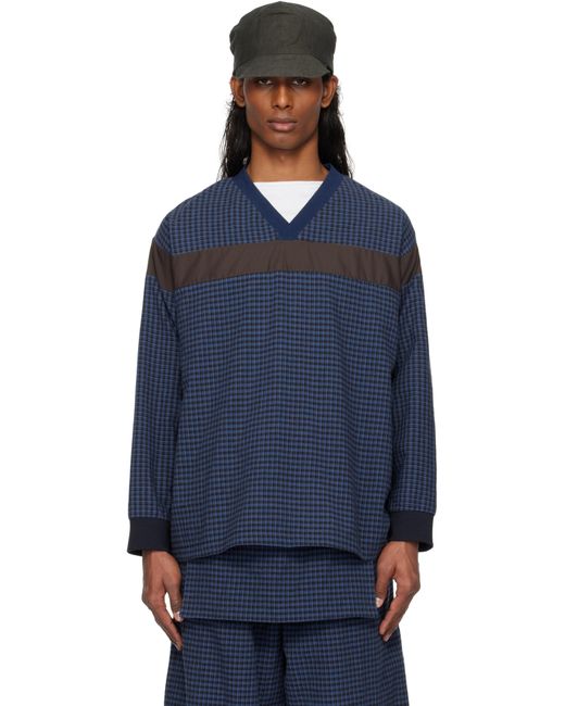Haut Staff Bleu Marine Exclusif À Ssense SC103 pour homme en coloris Blue