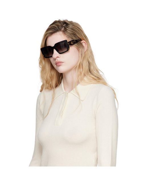 Prada Black Square Sunglasses