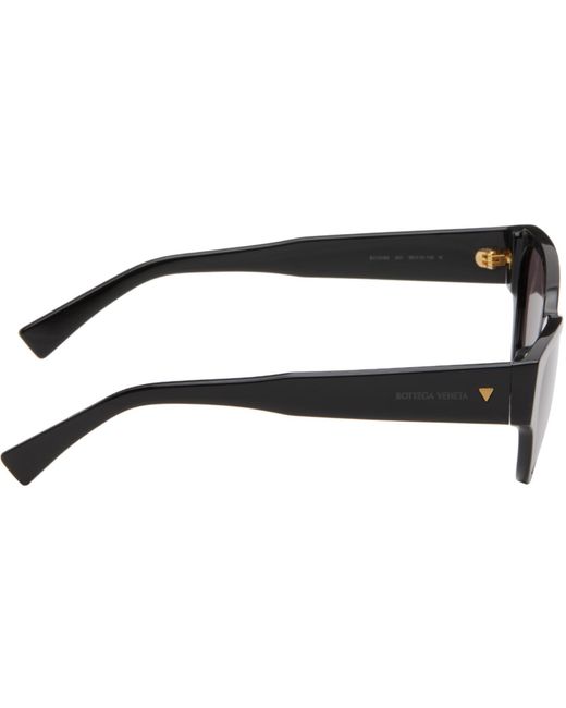 Bottega Veneta Black Cat-Eye Sunglasses