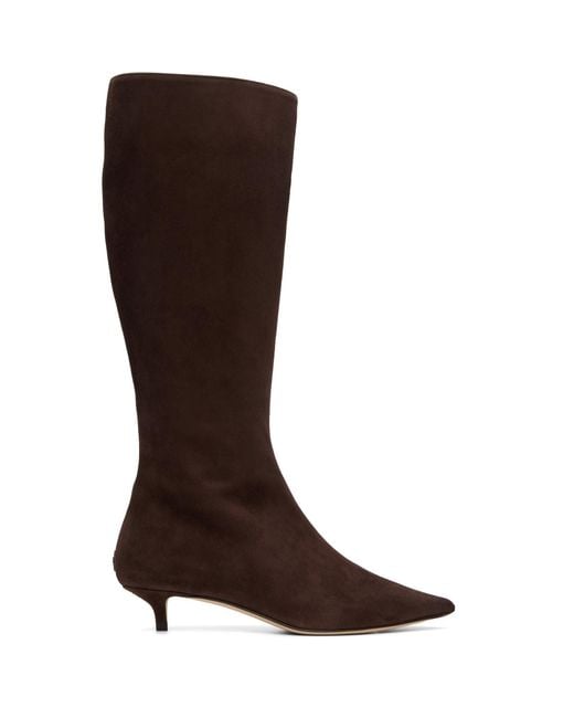 Jimmy Choo Brown Amis 35 Knee Boots