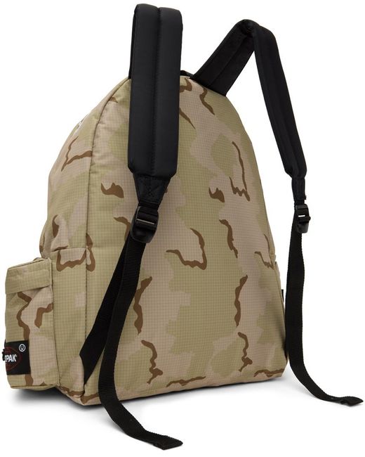 Undercover Brown Beige Eastpak Edition Padded Doubl'r Backpack for men