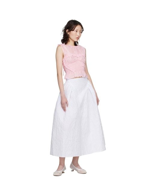 CECILIE BAHNSEN Pink Cbuphi Top
