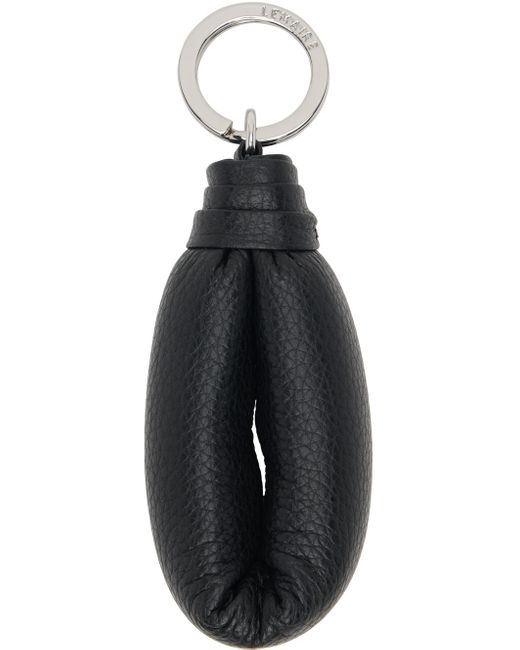 Porte-clés ouatiné noir Lemaire pour homme en coloris Black