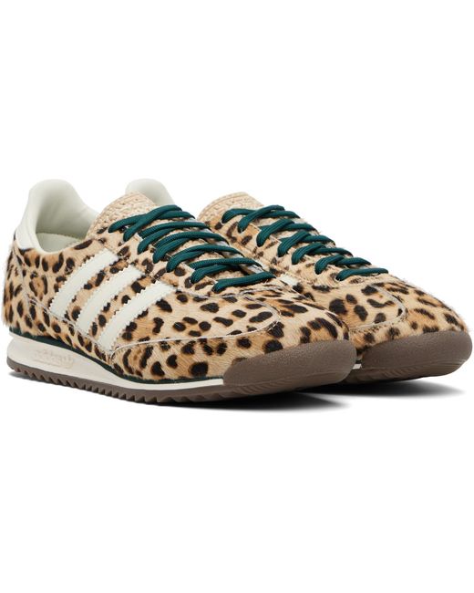 Adidas Originals Black Tan Sl 72 Og Sneakers for men