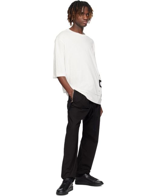 メンズ Thom Krom ホワイト M Ts 839 Tシャツ White