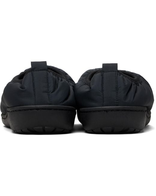 Neighborhood Black Nanga & Subu Edition Vamp Slippers for men