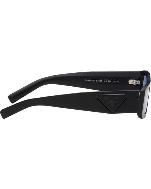 Prada Blue Rectangular Sunglasses for men