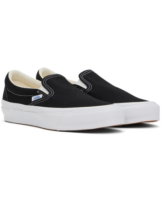 Vans Black Lx Slip-On Reissue 98 Sneakers for men