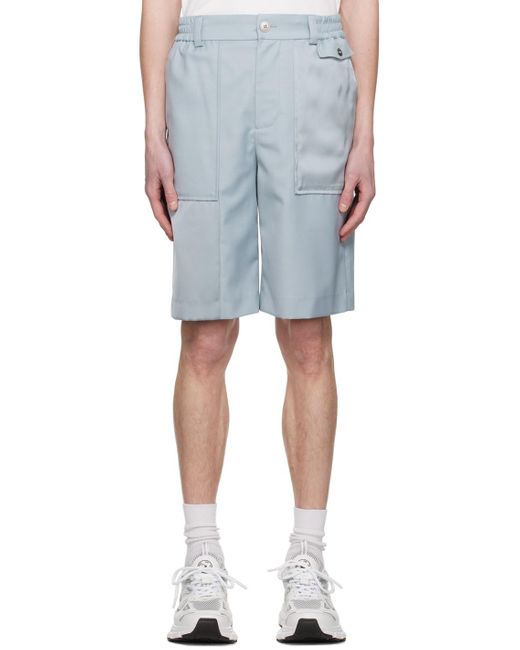 Short Gris À Panneaux Feng Chen Wang pour homme en coloris Black