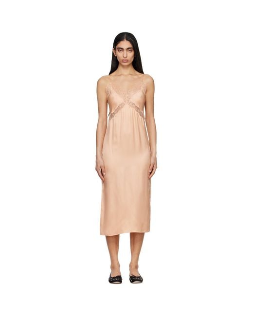 Anine Bing Black Carissa Slip Dress