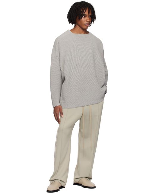 Fear Of God Relaxed fit Sweatpants in Natural for Men Lyst UK