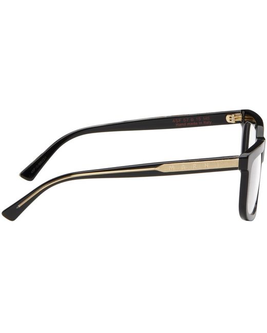 Marni Black Retrosuperfuture Edition Monumental Gate Sunglasses for men