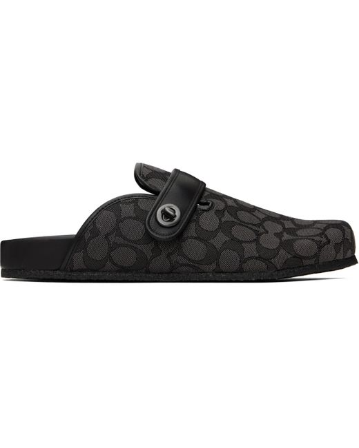 Coach Signature Black Men\'s Slip-On Loafers COACH Men main image 3
