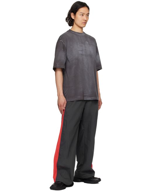 we11done Black Selldone Colorblock Track Pants for men