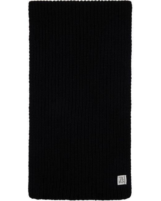 Baserange Wool Scarf in Black | Lyst UK