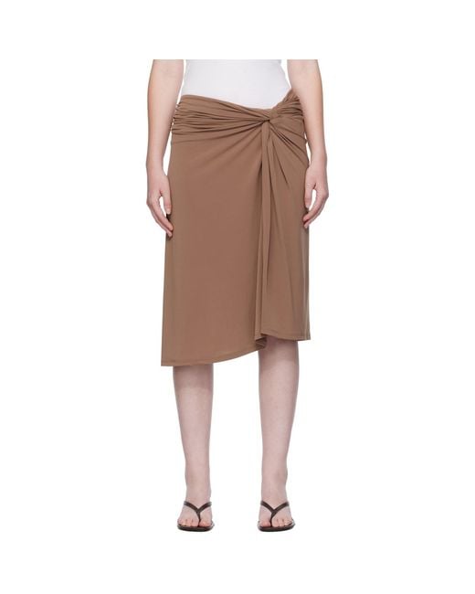 Paris Georgia Black Elemental Ida Midi Skirt