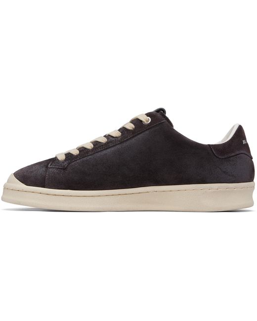 Jil Sander Black Calfskin Sneakers for men