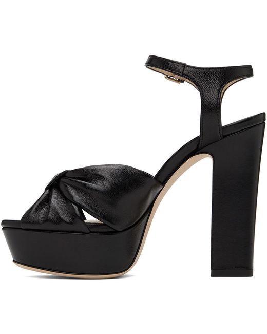 Sandales À Talon Bottier Heloise 120 Noires Jimmy Choo en coloris Black