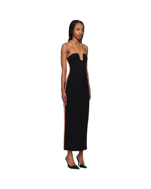 Paris Georgia Black Nassia Midi Dress