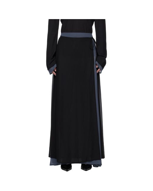 Holzweiler Black Leika Maxi Skirt