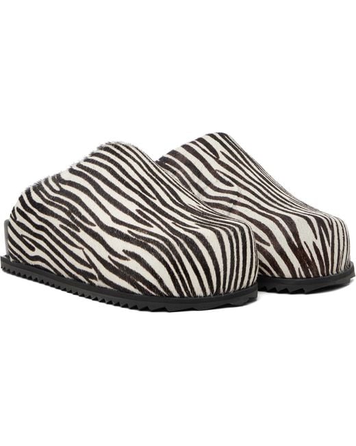 Yume Yume Black Ssense Exclusive & Truck Slide Slip-On Loafers for men