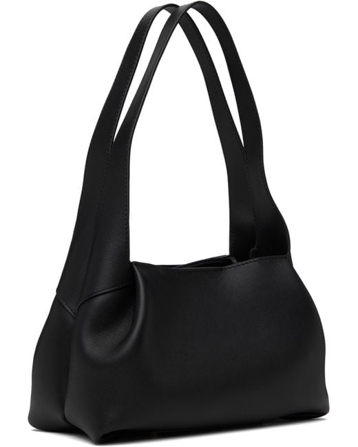 Rag & Bone Black Slade Calf Leather Shoulder Bag