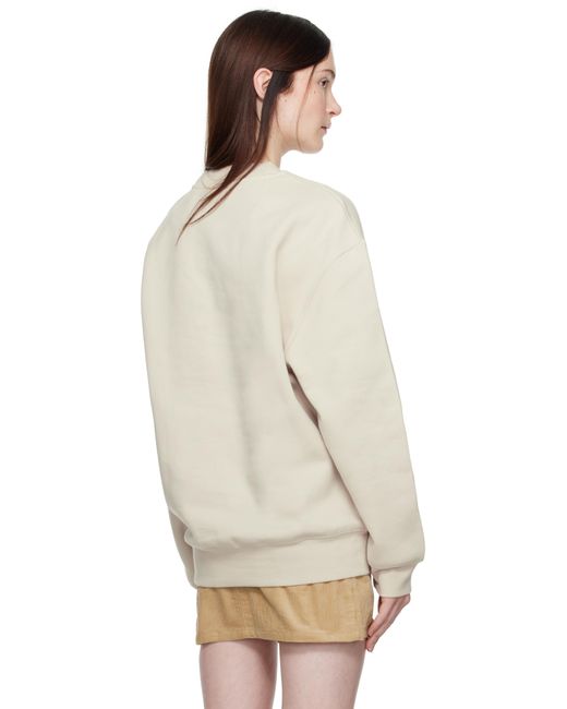 A.P.C. Natural Oversize Grand 'Vpc' Sweatshirt