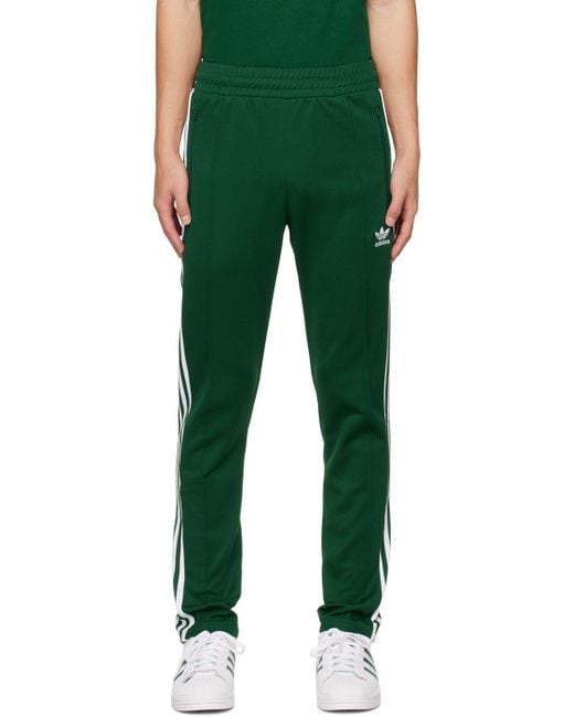 adidas Originals Green Adicolor Classics Beckenbauer Track Pants for ...