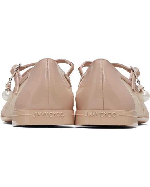 Jimmy Choo Black Eleri Ballerina Flats