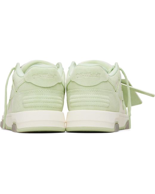 Off-White c/o Virgil Abloh Green 'Out Of Office' Sneakers