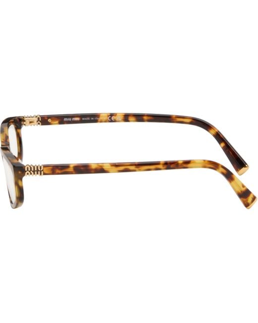Miu Miu Black Miu Regard Light Glasses