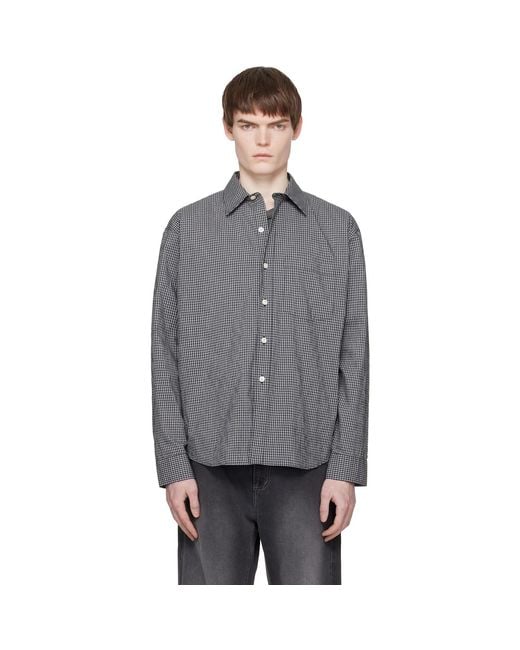 mfpen Black Executive Shirt for men