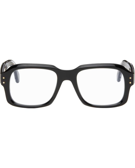 Cutler & Gross Black 9852 Rectangle Optical Glasses for men