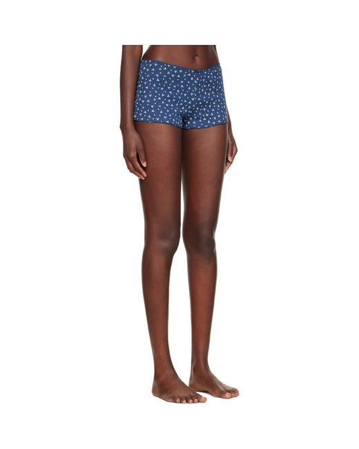Cou Cou Blue 'The Teeny Tiny' Shorts