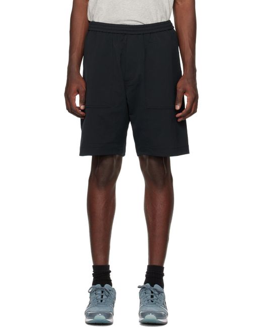 Nanamica Black Easy Shorts for men