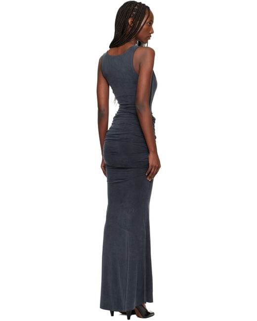 Vivienne Westwood Black Liz Jersey Maxi Dress