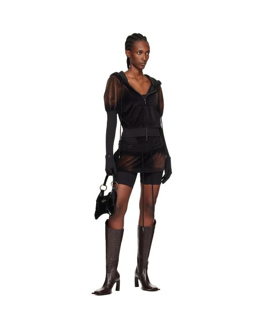 KNWLS Black Paris Skort